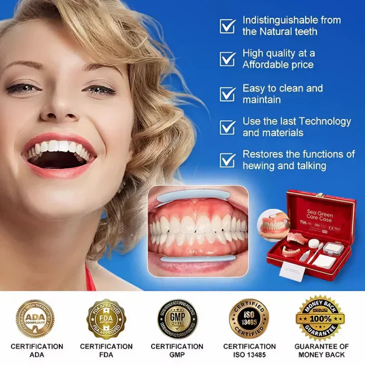 ⏰Ends Today: 50% OFF!  🏆2026 Bestselling Product🦷 Fit for a Fresh Smile, Say Goodbye to Wearing Discomfort!🌎