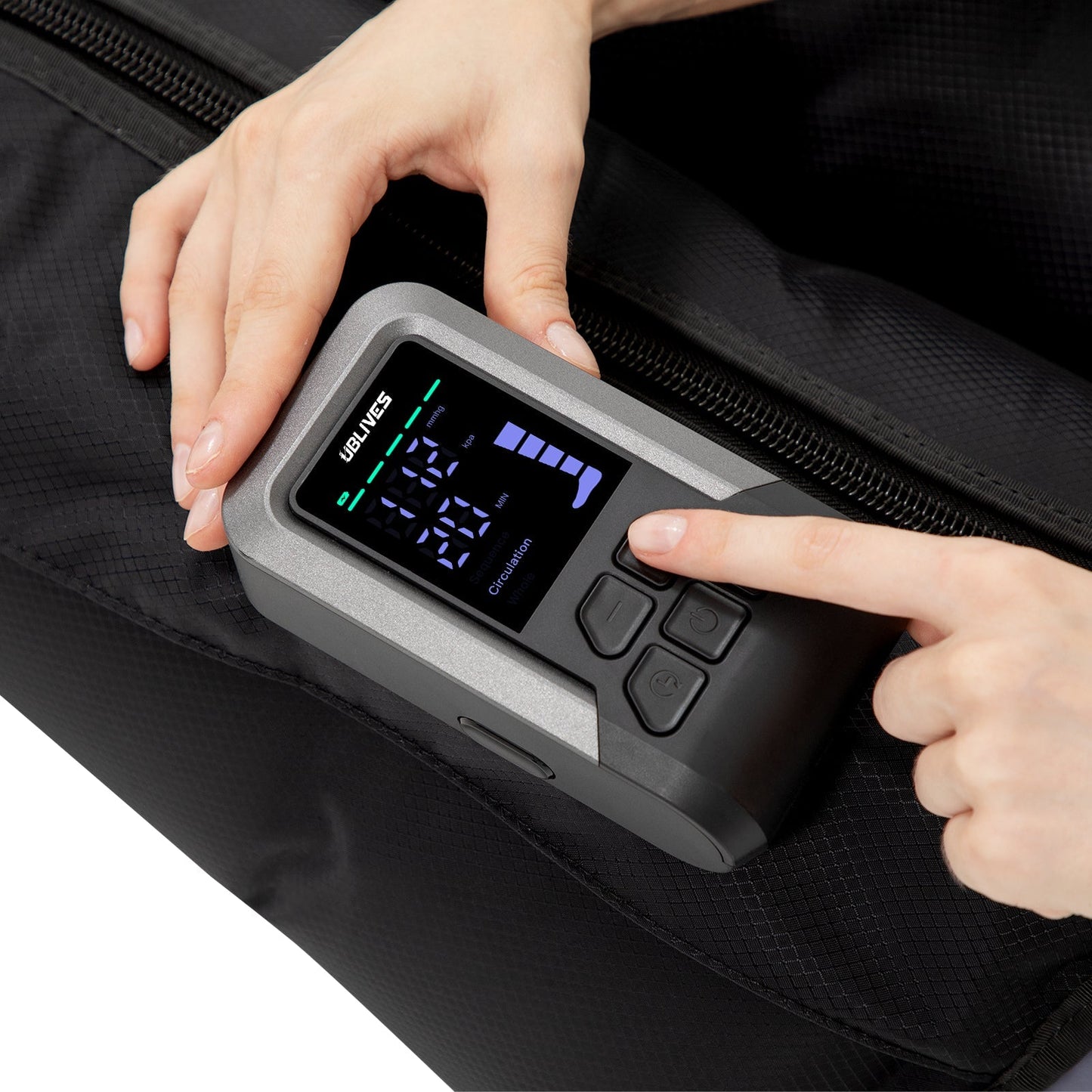 Ublives SoleFlux Relax Air Compression Boots Cordless Connections Type-C Charging Carryable
